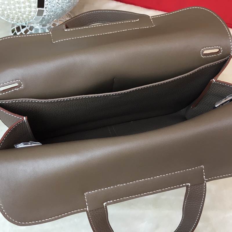 에르메스 할잔백31 그리스메이어 은장 소가죽